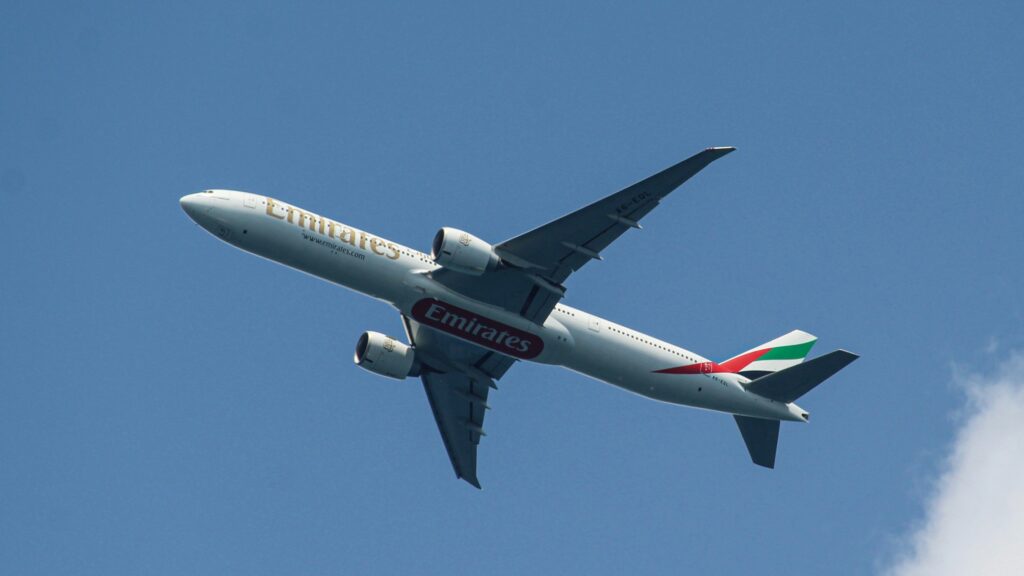 Emirates airplane