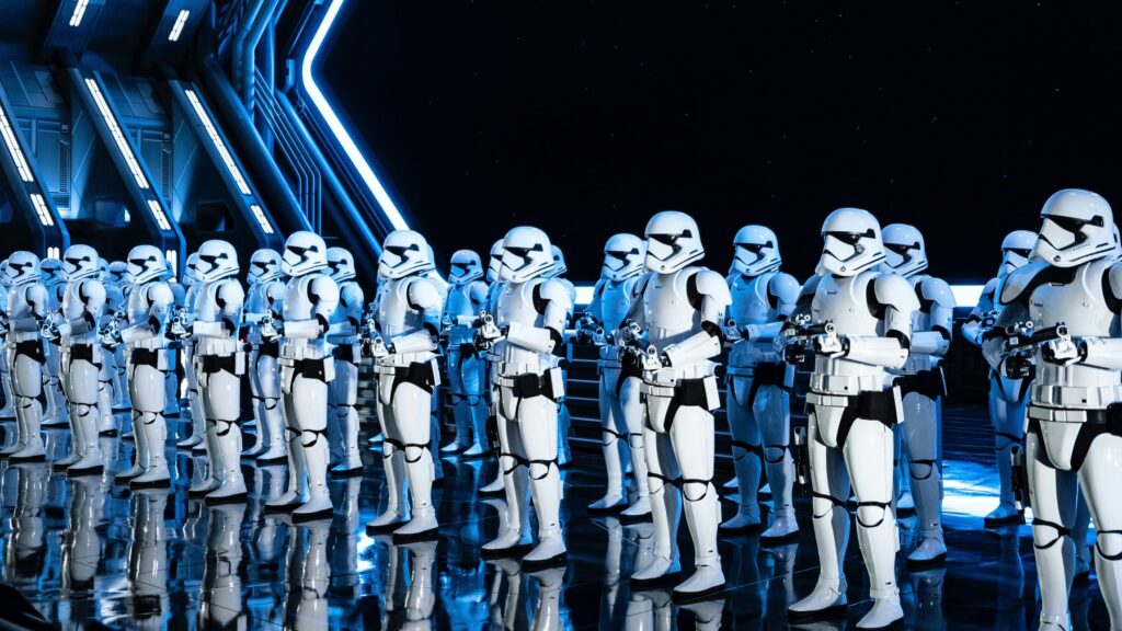 Star Wars storm troopers