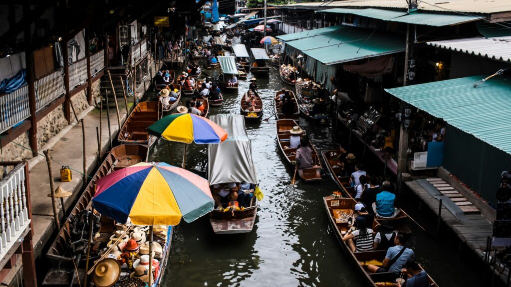 Market in Thailand