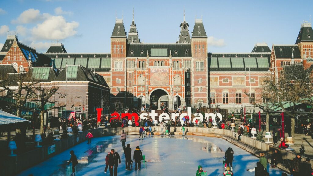 I Amsterdam sign at Rijksmuseum, Amsterdam